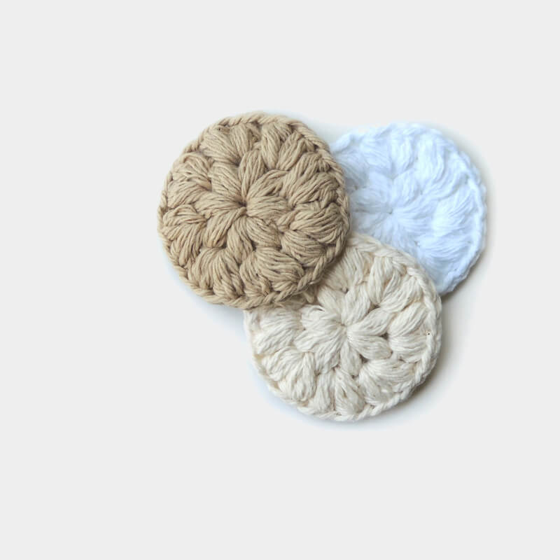 cleaning reusable cotton pads