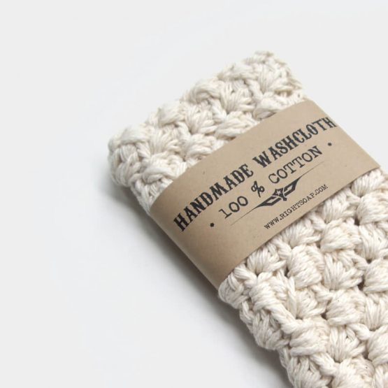 Handmade Washcloth, Crochet 100% Cotton Wash Cloth, Bath Accessory, Natural color, Accessories for bathroom
