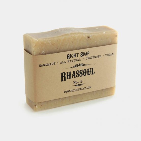 Rhassoul Clay Soap Bar All Natural Soap Homemade Vegan Soaps Unscented Handmade Soap Clay Soap