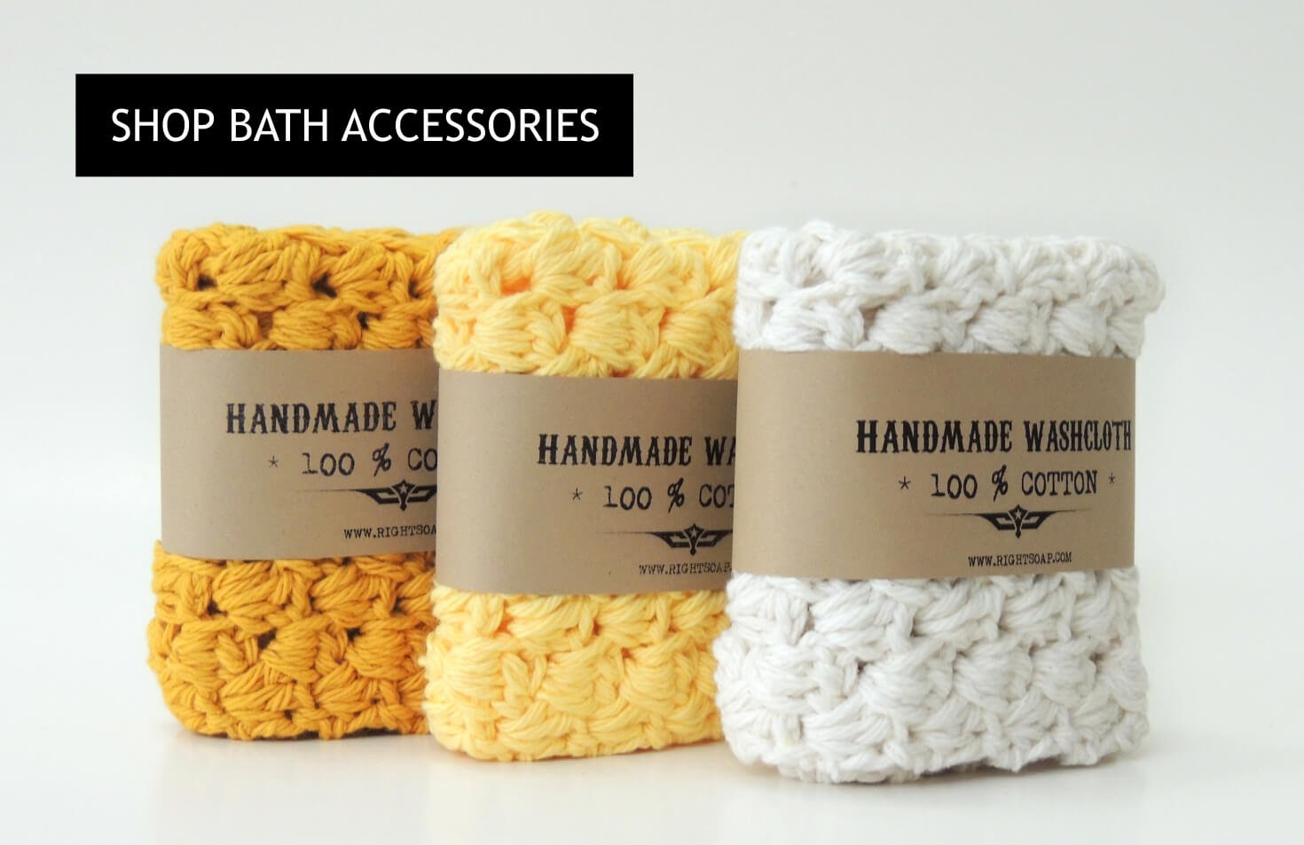 SHOP BATH ACCESSORIES RIGHT SOAPS WASHCLOTH AND FACE SCRUBBIES